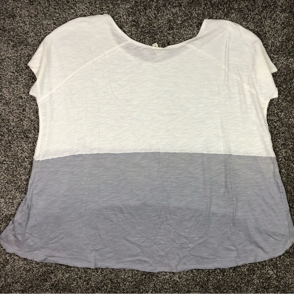 We The Free Free People Women’s Color Block Shirt Size Small - Picture 4 of 6